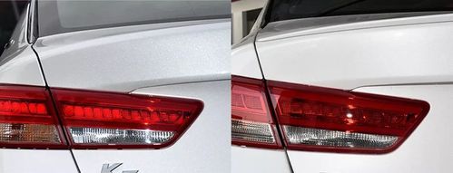 (左:珍珠白 右:普通白漆)