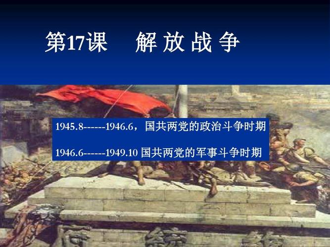 解放战争ppt