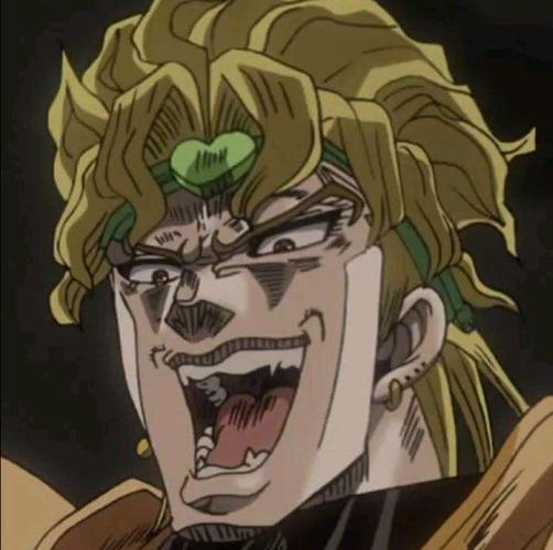 jojo的奇妙冒险dio头像无水印要的自取吧