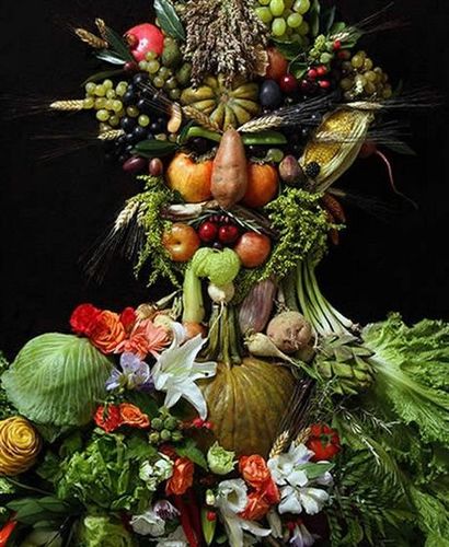 爆笑造型,水果与蔬菜大帝 更多点击图片