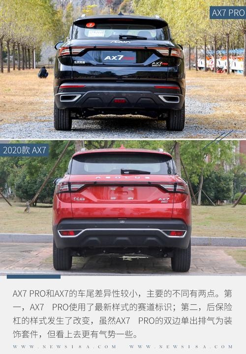 加"pro"后有何改变?东风风神ax7新老车型对比