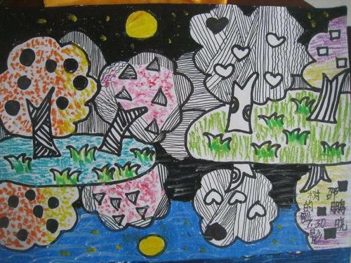 认同教育——美术课程之《画影子》