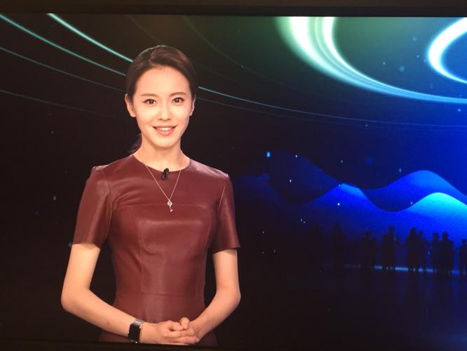 凤凰卫视美女主持人艾楚怡美图