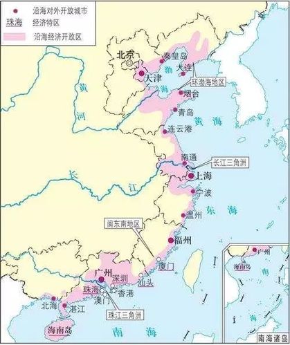 中国海岸线
