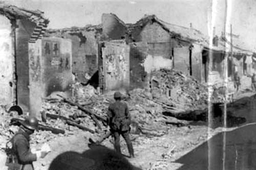 十四年中日战争中的日军图片集