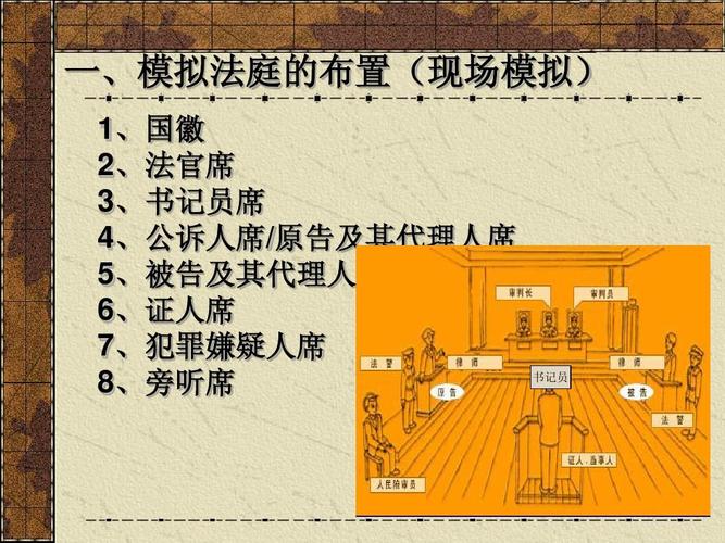 模拟法庭概述ppt