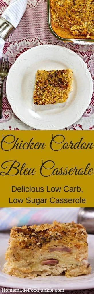 chicken cordon bleu casserole