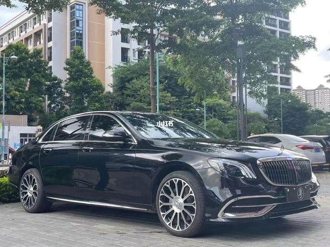 18年奔驰e300l 改全套迈巴赫套件一手车 安全行驶4.