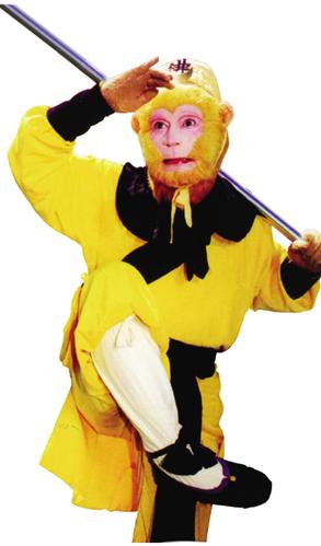 央视版《西游记》中"孙悟空"扮演者六小龄童,也在抖音中与包括湖北