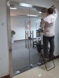 办公室钢化玻璃门