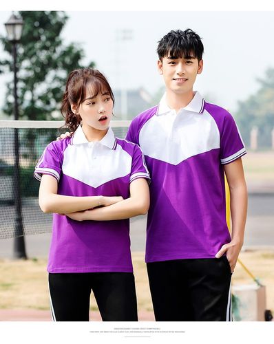夏季纯棉初中学生校服套装高中毕业班服定制男女运动服军训服定制