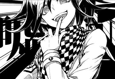 新弹丸论破v3 才囚学园 王马小吉 (搞事吉x) 黑白