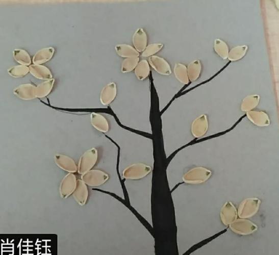 美术作业展——瓜子画