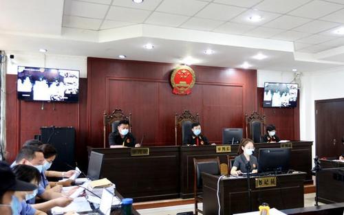 泾阳法院公开开庭审理李某某等9人涉恶一案