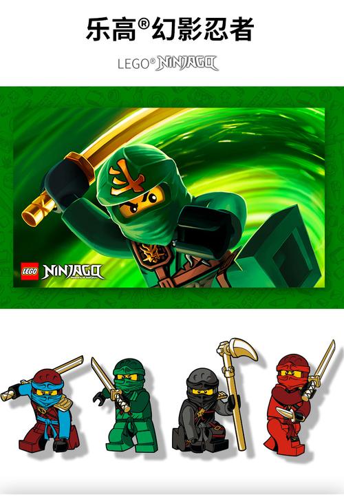 lego乐高儿童钱包卡包学生零钱包钱夹硬币幻影忍者劳埃德10103