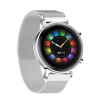 gt3荣耀magicwatch2表带金属华为gt2表带运动版小金表智能手表不锈钢