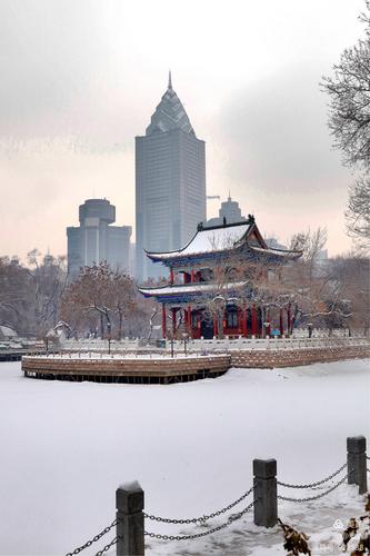 家乡雪景(乌鲁木齐)