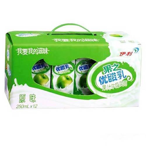 伊利优酸乳原味(利乐包 12*200ml)