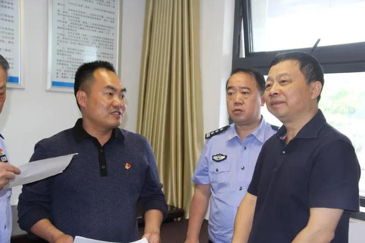 谭学军同志到大祥区调研督导禁毒等平安城市建设工作