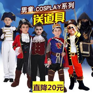 万圣节礼服吸血鬼服装儿童图片