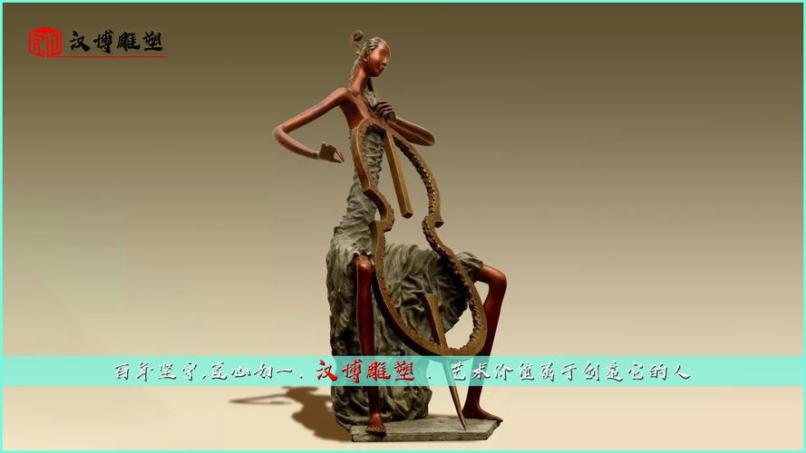 抽象主题文化雕塑欣赏|工业/产品-手工艺-纯艺术|资讯|汉博雕塑匠心