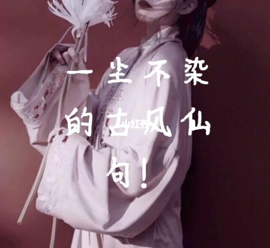 一尘不染的古风仙句._古风_素材_文字素材