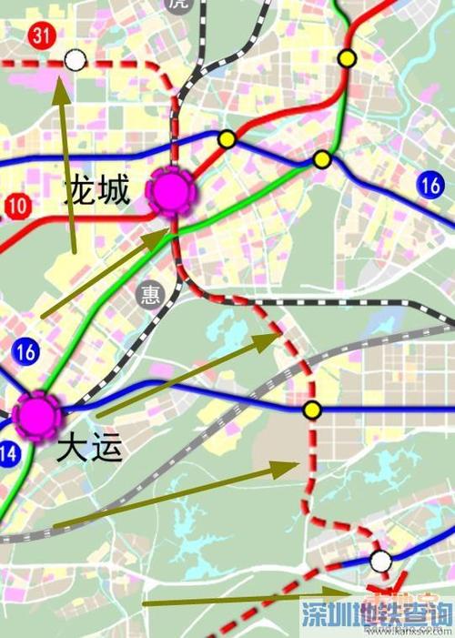深圳地铁31号线线路图站点开工开通最新进展