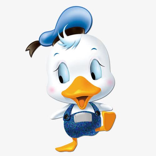 卡通可爱小鸭子