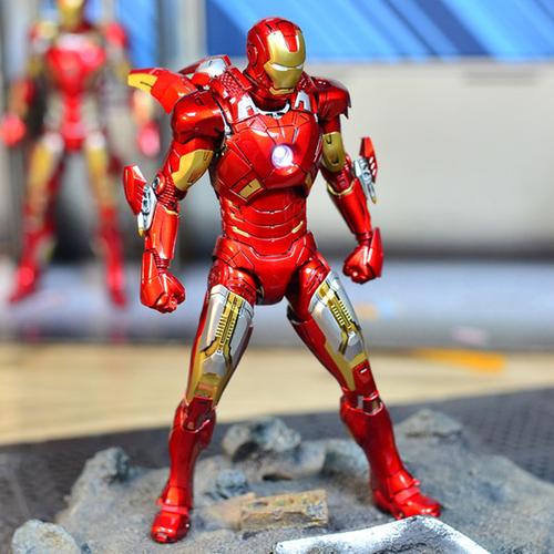 mk7 comicave cs钢铁侠mk21 超合金可动手办模型兵人偶玩具_易购搜