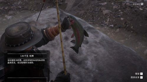 来源:荒野大镖客2吧 鱼挺多,中型的不少,看得见的湖鲟