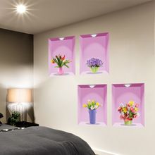 粘纸壁画贴个性装饰卧室贴在白墙上的贴纸 墙贴画 创意粘贴纸家.