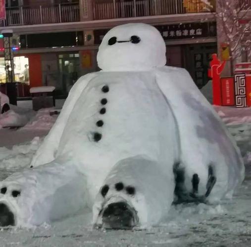 工程青媒|"我和雪宝有个约会"雪人摄影主题活动