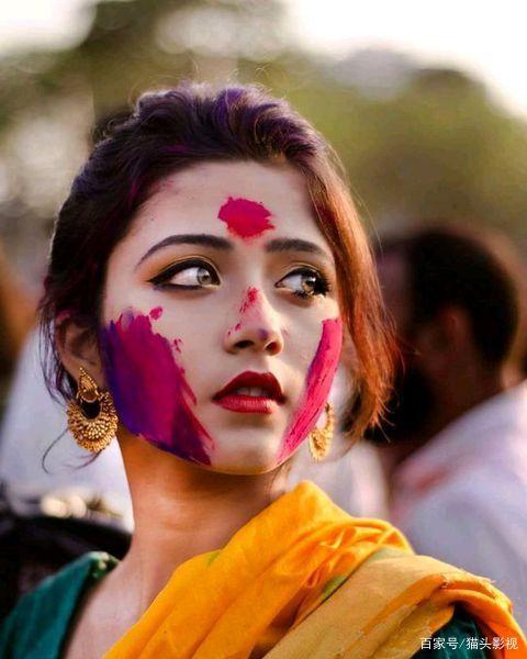 joyeeta sanyal:印度最美女孩儿,橄榄绿色的眼睛能把心融化