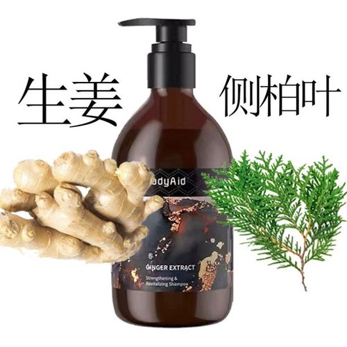 bodyaid琴叶生姜洗发水博迪防脱生发博滴金星推荐洗发