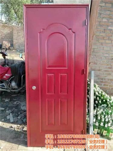 简易门(图)|钢质铁皮门定制|铁皮门