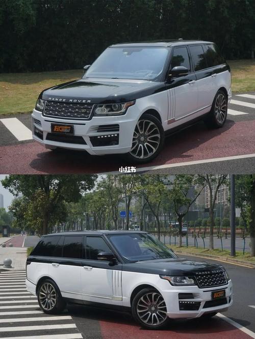 路虎揽胜双拼改色,君临天下的视觉盛宴!