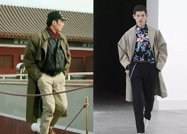 61岁葛优穿国货风衣上春晚,原来20年前他就引领了时尚