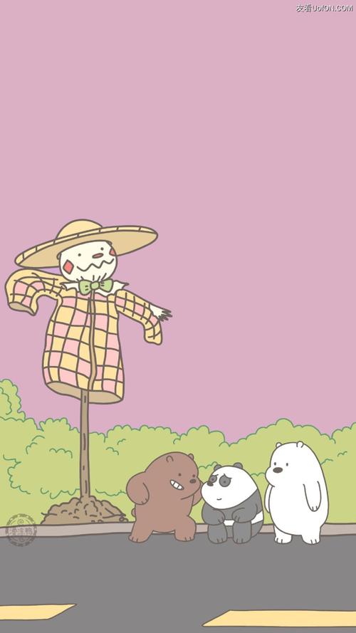 分享一组可爱卡通小熊图片壁纸                    尽在美么网.