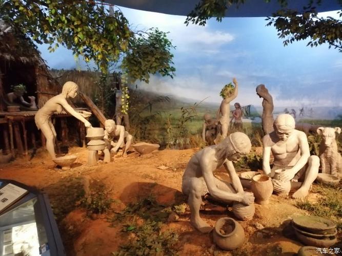 河姆渡人一家子