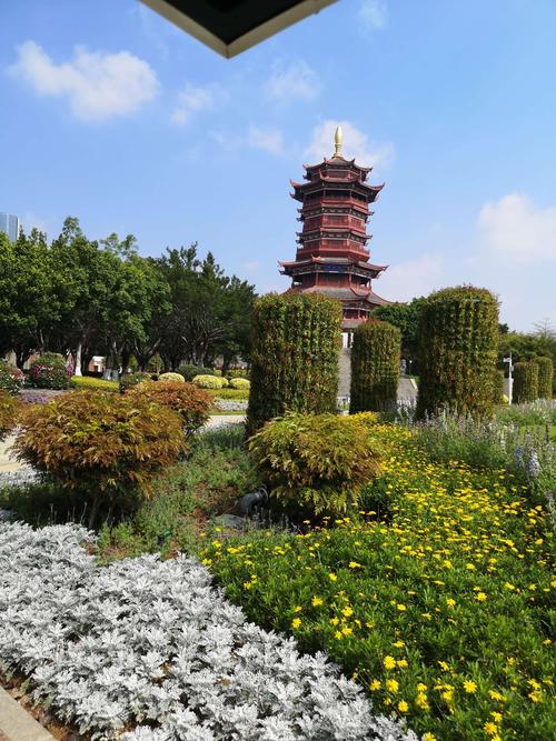 其它 周未慢游厦门园博苑 写美篇 杏林阁是园博园中最高的建筑,总高度