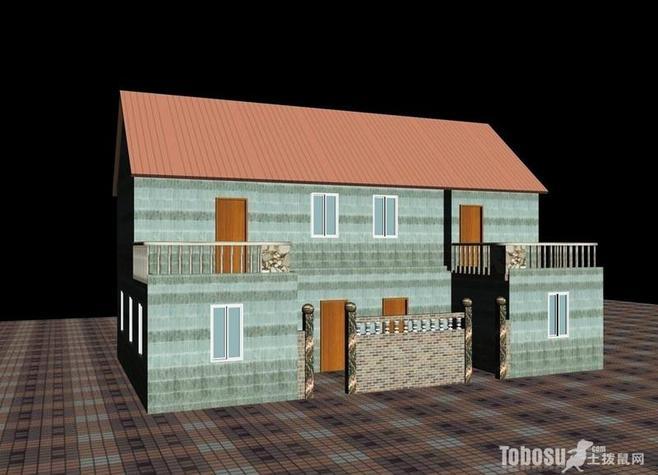 房子3d模型图