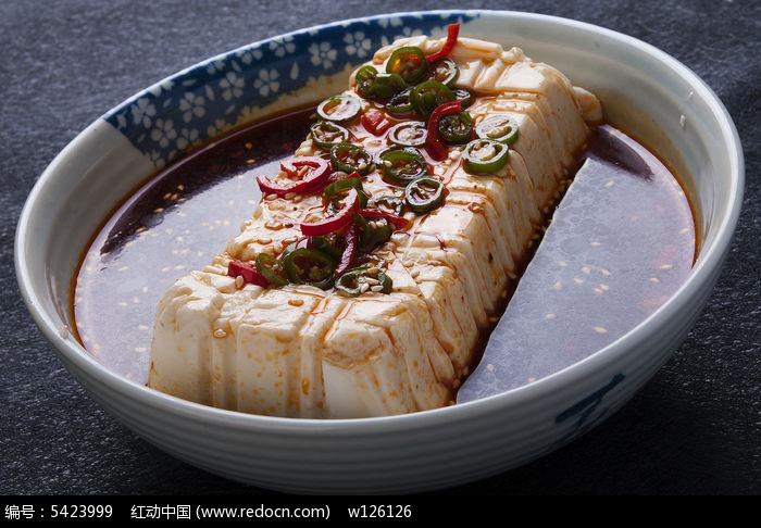 浇汁嫩豆腐