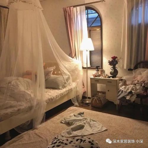 ins风卧室效果图,温馨少女心卧室!