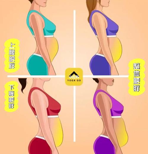 你是哪种类型的腹部肥胖?_骨盆_普拉提_肋骨外翻_骨盆