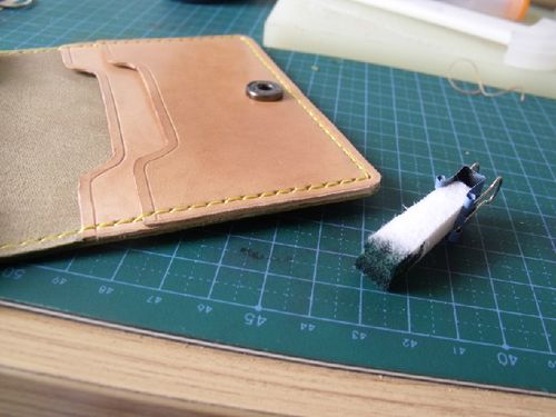 教你制作漂亮简单时尚的手工diy马臀皮卡包详细步骤