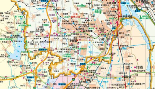 房山区地图 2014最新版 北京市房山区交通旅游图