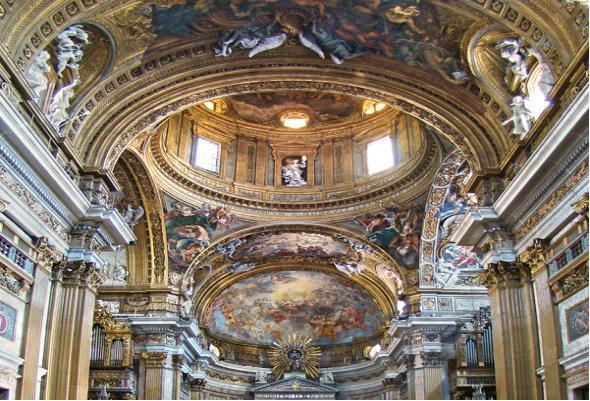 罗马耶稣会教堂(图源网络,侵删)