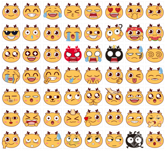 【参与有奖】脚爆爆超萌鹿宝宝表情包上线啦,一口吴川