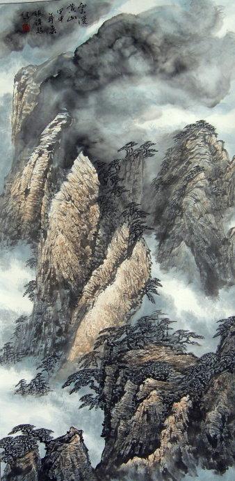 张凌超山水画作品之四