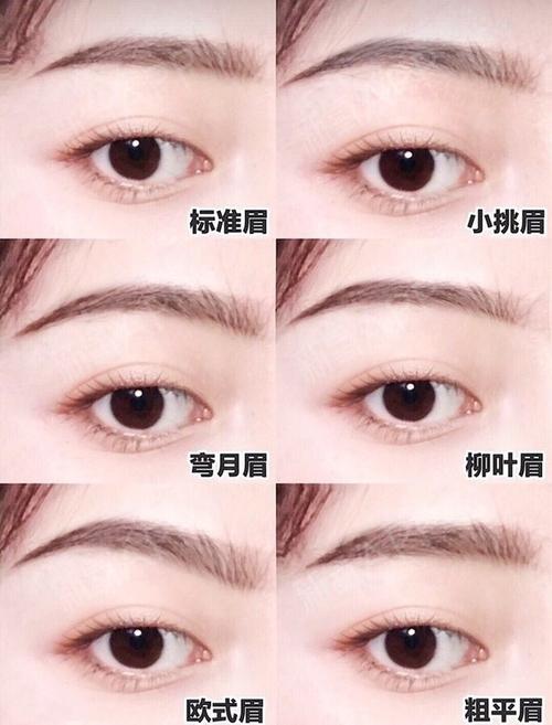 不知道什么样的眉形适合自己五款眉毛告诉你